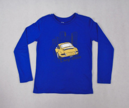 Niebieska bluzka z samochodem 134