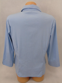 Niebieska bluzka koszulowa 14