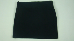Spódnica czarna dresowa mini S