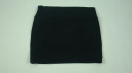 Spódnica czarna dresowa mini S