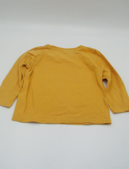 Musztardowa bluzeczka z szopem rozm.98/104cm