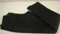 Czarne spodnie z karczkiem 36