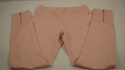 Jasno różowe spodnie z suwakami 38