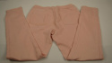 Jasno różowe spodnie z suwakami 38