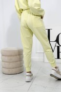 Komplet 2-częściowy bluza + spodnie żółty